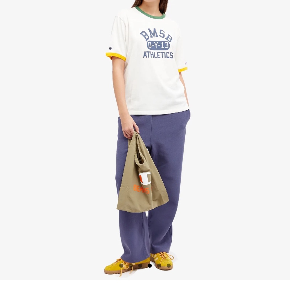Champion Authentic Collaboration with Beams Boy Medium Bag granite heather NWT - Picture 4 of 7